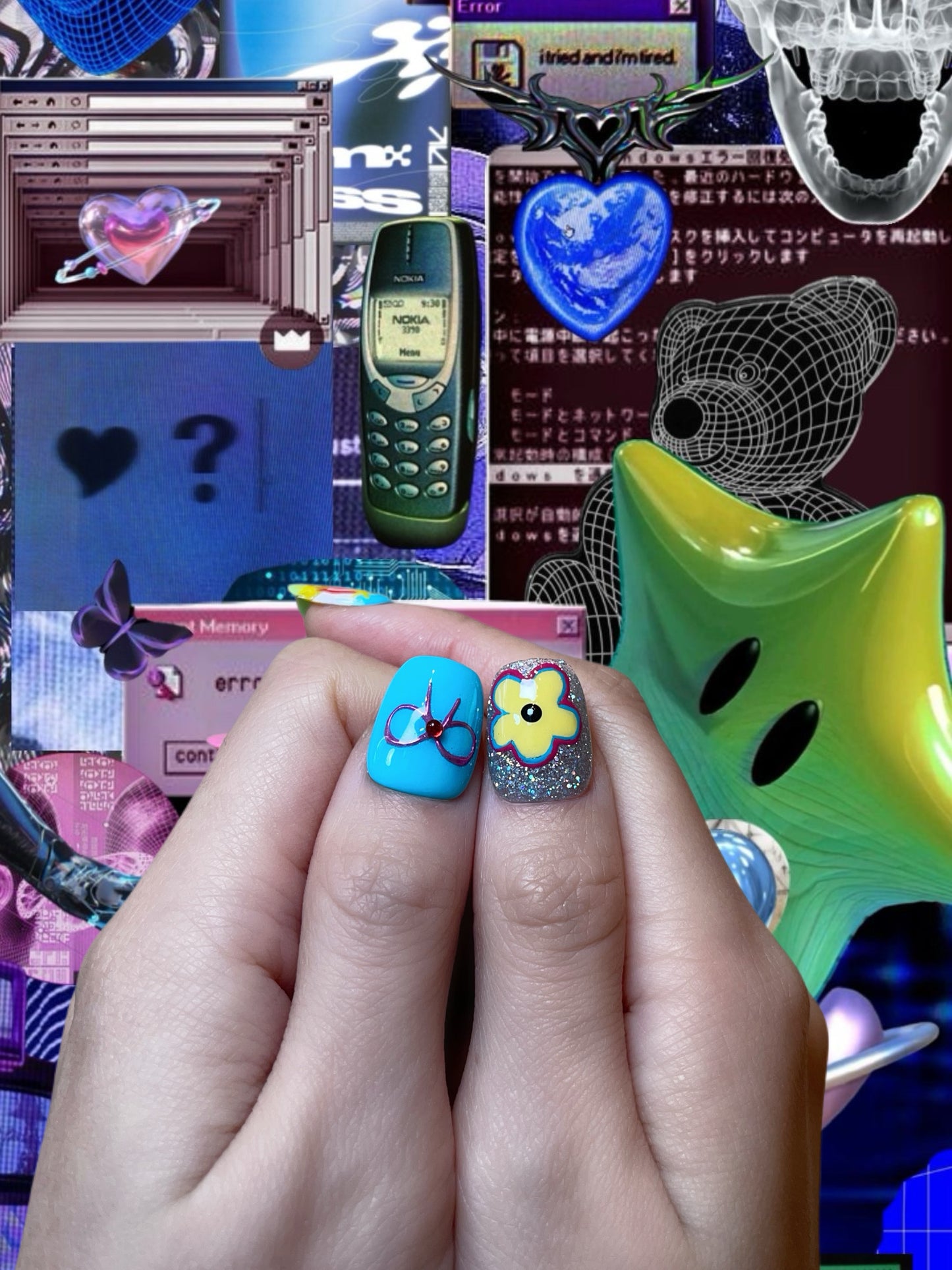 Vibrant pop art