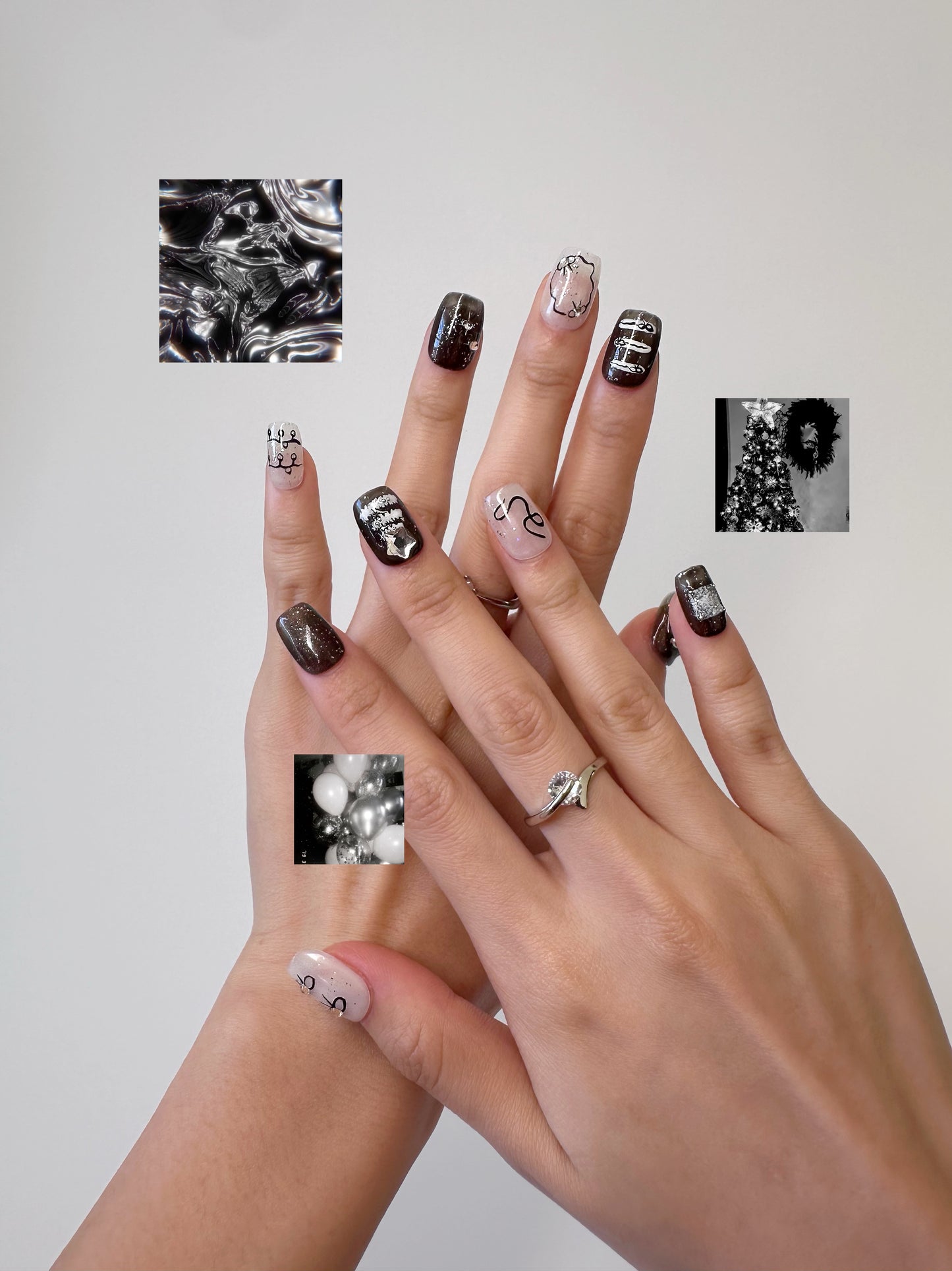 Festive Chic Noir